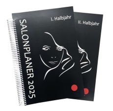 Terminplaner Salonplaner 2. Halbjahr 2025 - bis 10 Mitarbeiter