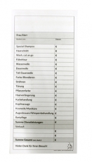 10 Bedienungsblöcke (10 x 50 Blatt)