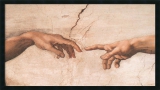 Postkarten Da Vinci Hände