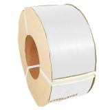 Umreifungsband PP weiss, 5mm breit, 4500 Meter, Kern 150 mm, 50 µ